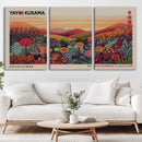 Framed Yayoi Kusama 1986 Wall Art Print – Japanese Wall Art