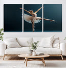 Ballet Dancer Wall Art – Framed Graceful Pose Canvas by MyGreatCanvas | Canvas Wall Art Prints | Photo Prints & Wall Decor
