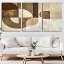 Wabi Sabi Geometric Wall Art | Abstract Modern Minimalist