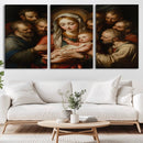 Religious Canvas Wall Art Print - Madonna and Child with by MyGreatCanvas | Canvas Wall Art Prints | Photo Prints & Wall Decor