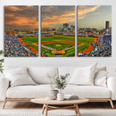 Chicago Wrigley Field Wall Art Canvas Print – Iconic