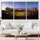 Iowa Hawkeyes Kinnick Stadium Wall Art Canvas Print, Framed
