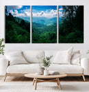 Tropical Jungle Wall Art Canvas Print – Framed Lush Valley by MyGreatCanvas | Canvas Wall Art Prints | Photo Prints & Wall Decor
