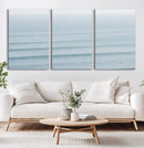Ocean Waves Wall Art Canvas Print – Framed Solo Surfer Wave