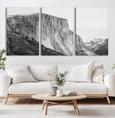El Capitan Wall Art Canvas Print – Framed Yosemite Cliff