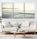 Coastal Cliffs Wall Art Canvas Print – Misty Ocean Seascape