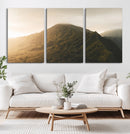 Mountain Wall Art – Framed Sunset Landscape Canvas Artwork, by MyGreatCanvas | Canvas Wall Art Prints | Photo Prints & Wall Decor