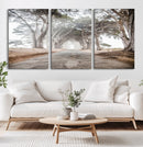 Cypress Tunnel Wall Art – Framed Misty Road Canvas Artwork, by MyGreatCanvas | Canvas Wall Art Prints | Photo Prints & Wall Decor
