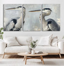 Bird Canvas Decor Wall Art Canvas Print – Framed Coastal