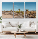 Joshua Tree Wall Art Canvas Print – Framed Desert Landscape