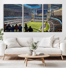 Chicago Dome Stadium Wall Art Canvas Print – Framed Modern