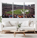 Chicago Bears Soldier Field Wall Art Canvas Print – Framed by MyGreatCanvas | Canvas Wall Art Prints | Photo Prints & Wall Decor