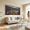 Chicago Bears Soldiers Field Wall Art Canvas Print – Framed