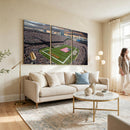 Chicago Bears Soldiers Field Wall Art Canvas Print – Framed
