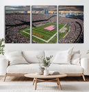 Chicago Bears Soldiers Field Wall Art Canvas Print – Framed