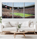Chicago Bears Soldiers Field Wall Art Canvas Print – Framed