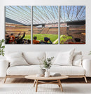 Cleveland Browns Stadium Wall Art Canvas Print – Framed NFL