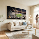Penn State Stadium Wall Art Canvas Print, White Out Football