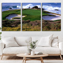 California Pebble Beach Golf Links Wall Art Canvas Print – by MyGreatCanvas | Canvas Wall Art Prints | Photo Prints & Wall Decor