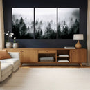 Foggy Forest Wall Art Canvas Print – Mountain Woodland by MyGreatCanvas | Canvas Wall Art Prints | Photo Prints & Wall Decor