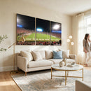 Dooley Stadium Wall Art, Sports Arena Panoramic Canvas