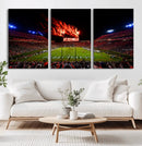 Jordan-Hare Football Stadium Wall Art Canvas Print, Football by MyGreatCanvas | Canvas Wall Art Prints | Photo Prints & Wall Decor