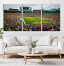 Green Bay Packers Lambeau Field Stadium Wall Art Canvas by MyGreatCanvas | Canvas Wall Art Prints | Photo Prints & Wall Decor