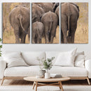 Wild Elephant Wall Art Canvas Print by MyGreatCanvas | Canvas Wall Art Prints | Photo Prints & Wall Decor