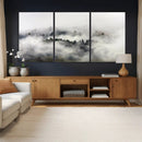 Foggy Forest Wall Art Canvas Print, Misty Pine Tree by MyGreatCanvas | Canvas Wall Art Prints | Photo Prints & Wall Decor