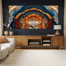 Abstract Wood Grain Canvas Print, Tree Ring Pattern Wall by MyGreatCanvas | Canvas Wall Art Prints | Photo Prints & Wall Decor