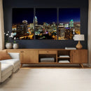 Atlanta Skyline Wall Art Canvas Print – Modern Cityscape by MyGreatCanvas | Canvas Wall Art Prints | Photo Prints & Wall Decor
