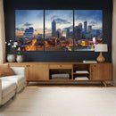 Atlanta Skyline Wall Art Canvas Print, Atlanta Downtown by MyGreatCanvas | Canvas Wall Art Prints | Photo Prints & Wall Decor