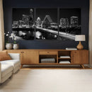 Austin Skyline Wall Art Canvas Print, Austin Downtown Night by MyGreatCanvas | Canvas Wall Art Prints | Photo Prints & Wall Decor