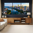 Austin Skyline Wall Art Canvas Print, Austin Downtown Night by MyGreatCanvas | Canvas Wall Art Prints | Photo Prints & Wall Decor