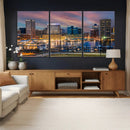 Baltimore Skyline Wall Art Canvas Print, Baltimore Downtown by MyGreatCanvas | Canvas Wall Art Prints | Photo Prints & Wall Decor