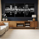Baltimore Skyline Wall Art Canvas Print, Baltimore Downtown by MyGreatCanvas | Canvas Wall Art Prints | Photo Prints & Wall Decor