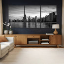 Chicago Wall Art Canvas Print, Chicago City Downtown Night by MyGreatCanvas | Canvas Wall Art Prints | Photo Prints & Wall Decor