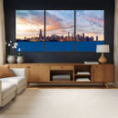 Chicago Wall Art Canvas Print - Chicago City Downtown Night by MyGreatCanvas | Canvas Wall Art Prints | Photo Prints & Wall Decor