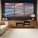 Ocean Sunset Wall Art Canvas Print – Coastal Beach by MyGreatCanvas | Canvas Wall Art Prints | Photo Prints & Wall Decor