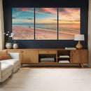 Beach Walk Wall Art Canvas Print – Soft Coastal Photography by MyGreatCanvas | Canvas Wall Art Prints | Photo Prints & Wall Decor
