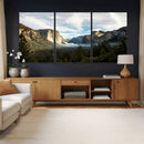 Yosemite Valley Mountain Wall Art Canvas Print, Granite by MyGreatCanvas | Canvas Wall Art Prints | Photo Prints & Wall Decor