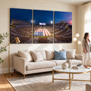 Oklahoma Sooners Memorial Stadium Wall Art Canvas Print,