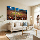 Clemson Tigers Memorial Stadium Wall Art Canvas Print