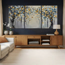 Golden Butterfly Tree Abstract Wall Art Canvas Print, Modern by MyGreatCanvas | Canvas Wall Art Prints | Photo Prints & Wall Decor