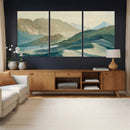 Abstract Mountain Landscape Wall Art Canvas Print – Textured by MyGreatCanvas | Canvas Wall Art Prints | Photo Prints & Wall Decor