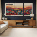 Yayoi Kusama Colorful Landscape Wall Art Canvas Print – by MyGreatCanvas | Canvas Wall Art Prints | Photo Prints & Wall Decor