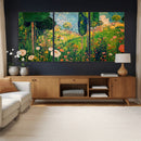 Gustav Klimt Boho Mountain Landscape Large Wall Art, by MyGreatCanvas | Canvas Wall Art Prints | Photo Prints & Wall Decor