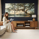 Old Oak Tree Canvas Wall Art, Turner Inspired Romantic by MyGreatCanvas | Canvas Wall Art Prints | Photo Prints & Wall Decor