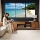 Puerto Rico Beach Paradise Wall Art – Tropical Coastal Print by MyGreatCanvas | Canvas Wall Art Prints | Photo Prints & Wall Decor