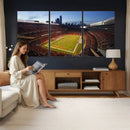 Chicago Bears Soldier Field Canvas Wall Art, NFL Stadium Panorama Print, Football Arena Photography for Sports Fans by MyGreatCanvas | Canvas Wall Art Prints | Photo Prints & Wall Decor